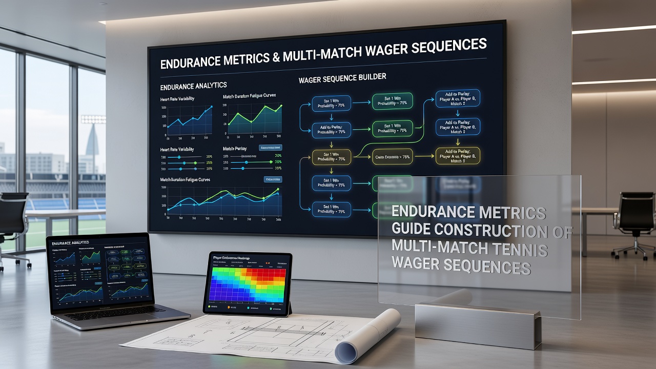 Data visualization of tennis player endurance trends across tournament rounds
