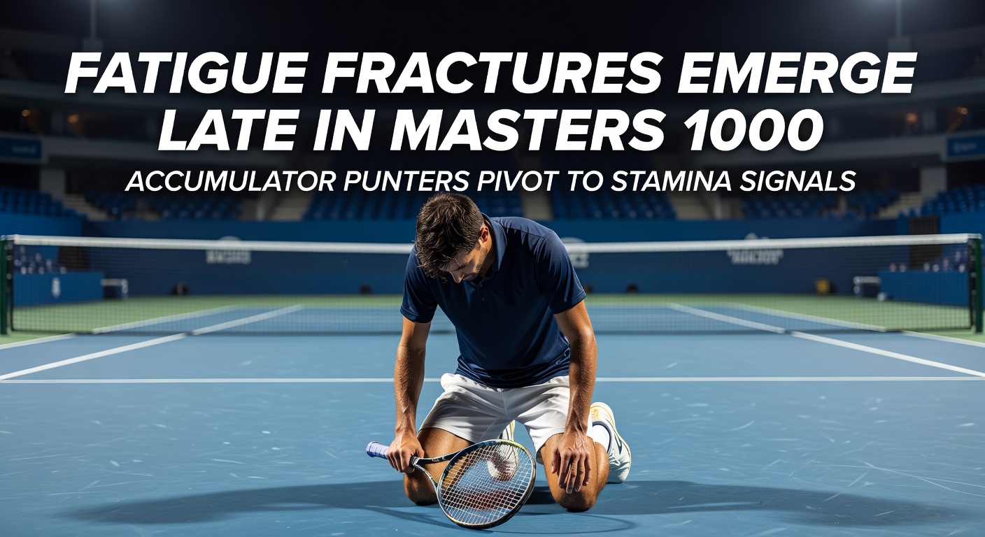 Graph illustrating rising break point conversions in later rounds of Masters 1000 tournaments, highlighting fatigue patterns