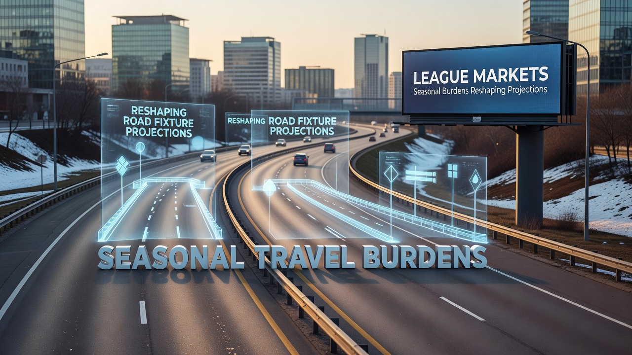 Road travel logistics affecting league fixture schedules during peak seasonal periods